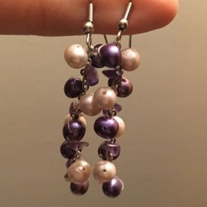 Pearl earrings